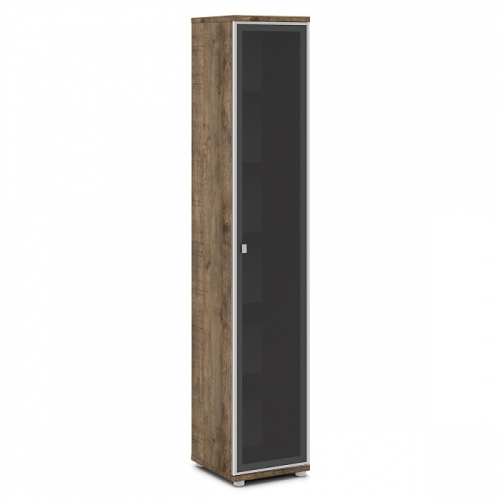 Шкаф со стеклом в алюминиевом профиле V-506 фото 2 Шкаф со стеклом в алюминиевом профиле V-506 фото 2