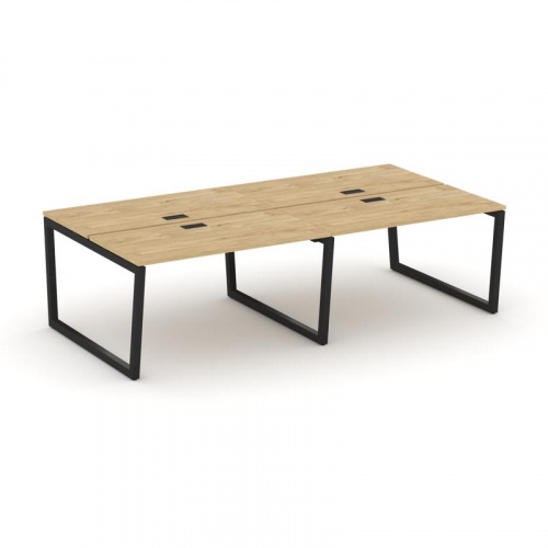 Style Project Рабочая станция 2-х сторон. SN-5T2.DRS-053 Акация Лорка/Металл Антрацит/Заглушка Пласт