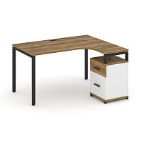 Стол эргономичный с опорной тумбой Concept CN.SA-306(R)