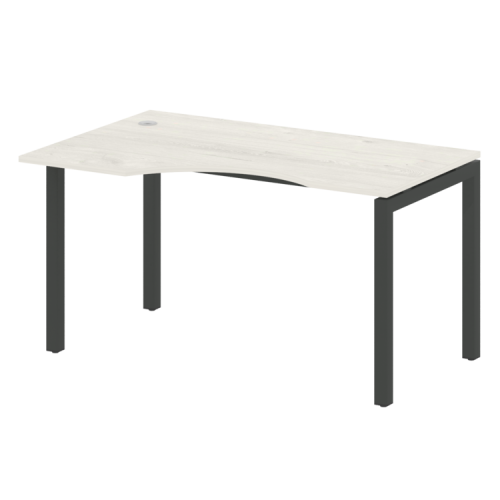 Стол криволинейный левый на П-обр. м/к Metal System Quattro 50БП.СА-2 (L) фото 9