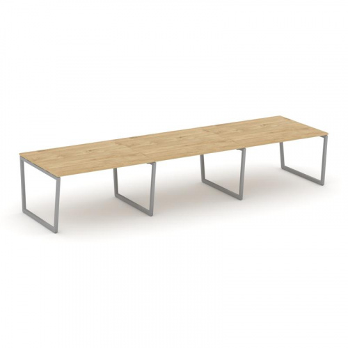 Style Project Стол переговорный SN-4T2.SPRG-052.3 Акация Лорка/Металл Антрацит 3540*1180*750 фото 2 Style Project Стол переговорный SN-4T2.SPRG-052.3 Акация Лорка/Металл Антрацит 3540*1180*750 фото 2