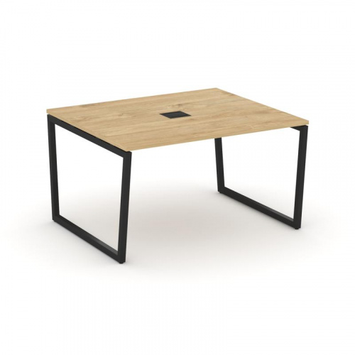 Style Project Стол переговорный SN-4T2.SPRG-034 Акация Лорка/Металл Антрацит/Заглушка Металл Антраци Style Project Стол переговорный SN-4T2.SPRG-034 Акация Лорка/Металл Антрацит/Заглушка Металл Антраци