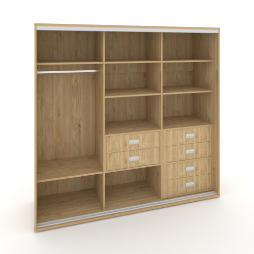 Корпус 3-х секционного шкафа низкого L=1619мм Maris SH.K3-1.2 K3 фото 4 Корпус 3-х секционного шкафа низкого L=1619мм Maris SH.K3-1.2 K3 фото 4