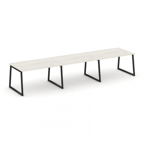 Style Project Стол переговорный SN-4T1.SPRG-024.3 Акация Лорка/Металл Антрацит 4740*980*750 фото 4 Style Project Стол переговорный SN-4T1.SPRG-024.3 Акация Лорка/Металл Антрацит 4740*980*750 фото 4