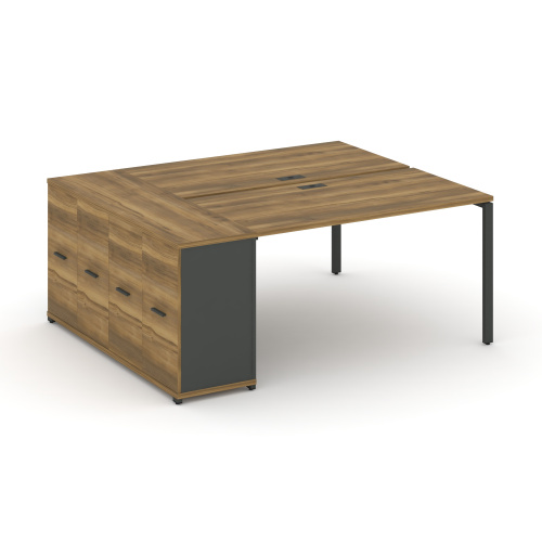 Бенч-система с опорным распашным шкафом Concept CN.DRS-218 Бенч-система с опорным распашным шкафом Concept CN.DRS-218