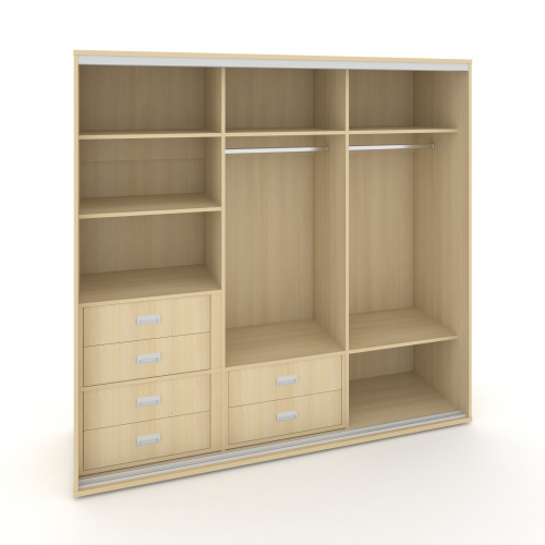 Корпус 3-х секционного шкафа низкого L=2669мм Maris SH.K3-8.2 K7 Корпус 3-х секционного шкафа низкого L=2669мм Maris SH.K3-8.2 K7