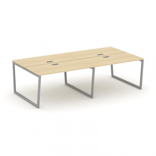 Style Project Рабочая станция 2-х сторон. SN-4T2.DRS-041 Акация Лорка/Металл Антрацит/Заглушка Пласт фото 20