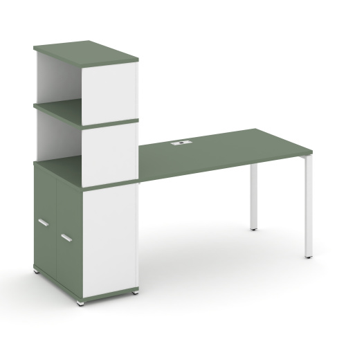 Стол офисный с опорным распашным шкафом Concept CN.SP-230 Стол офисный с опорным распашным шкафом Concept CN.SP-230