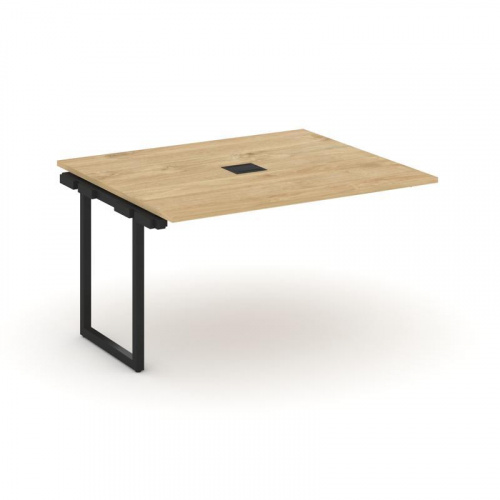 Style Project Проходной наб. элем. перег. стола SN-4O.NSPRG-032 Антрацит/Металл Белый 1180*1180*750 фото 9