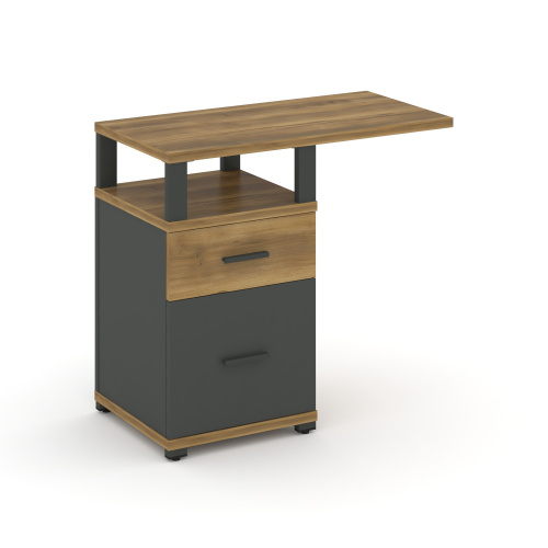 Тумба приставная с 1 ящиком Concept CN.TUS-004 W Тумба приставная с 1 ящиком Concept CN.TUS-004 W