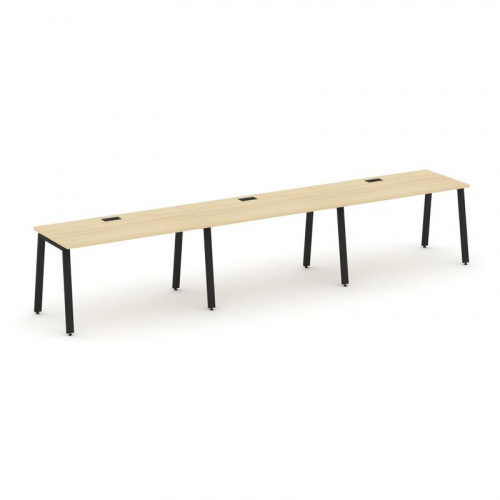 Style Project Рабочая станция 1 сторон. SN-6A.ORS-042 Антрацит/Металл Антрацит 3540*700*750 фото 3