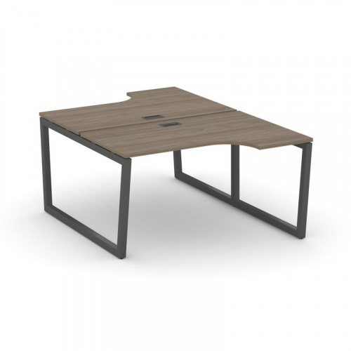 Style Project Рабочая станция эргоном. SN-5T2.DRPA-011 Акация Лорка/Металл Антрацит/Заглушка Пластик фото 25