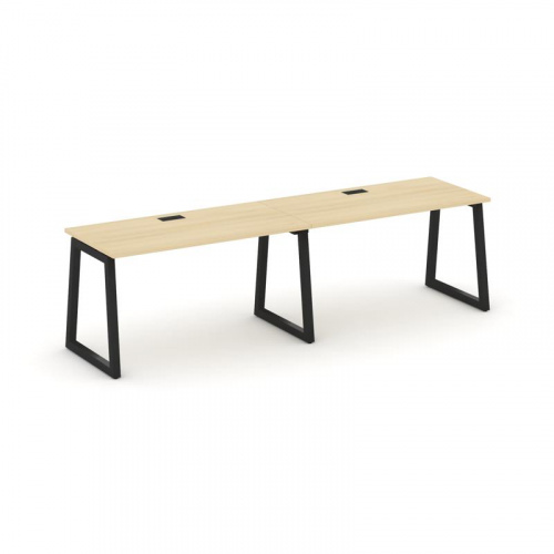 Style Project Рабочая станция 1 сторон. SN-5T1.ORS-003 Акация Лорка/Металл Антрацит/Заглушка Пластик фото 7