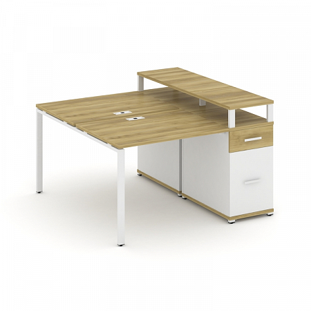 Бенч-система с 1 опорной тумбой Concept CN.DRS-413