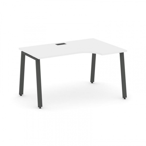 Style Project Стол рабочий эргоном. SN-6A.SPA-021(R) Белый/Металл Антрацит 1380*800/980*750 фото 28 Style Project Стол рабочий эргоном. SN-6A.SPA-021(R) Белый/Металл Антрацит 1380*800/980*750 фото 28