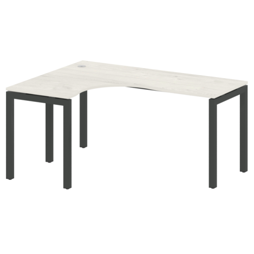 Стол криволинейный левый на П-обр. м/к Metal System Quattro 50БП.СА-4 (L) фото 9 Стол криволинейный левый на П-обр. м/к Metal System Quattro 50БП.СА-4 (L) фото 9