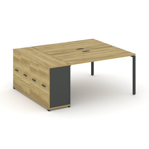 Бенч-система с опорным распашным шкафом Concept CN.DRS-218 фото 4 Бенч-система с опорным распашным шкафом Concept CN.DRS-218 фото 4