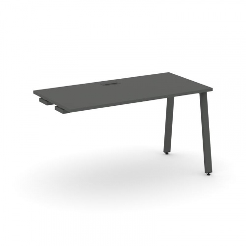 Style Project Стол-приставка к опор. элем. SN-6A.OPRS-022 Дуб Табак/Металл Белый 1180*800*750 фото 24