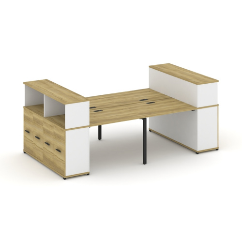 Бенч-система с опорными распашными шкафами Concept CN.DRS-269 фото 6 Бенч-система с опорными распашными шкафами Concept CN.DRS-269 фото 6