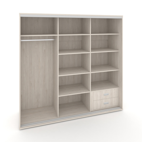 Корпус 3-х секционного шкафа низкого L=2669мм Maris SH.K3-8.2 K1 фото 5 Корпус 3-х секционного шкафа низкого L=2669мм Maris SH.K3-8.2 K1 фото 5