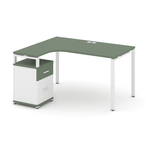 Стол эргономичный с опорной тумбой Concept CN.SA-308(L) Стол эргономичный с опорной тумбой Concept CN.SA-308(L)