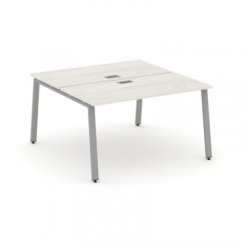 Style Project Рабочая станция 2-х сторон. SN-6A.DRS-003 Белый/Металл Антрацит 1380*1232*750 фото 14