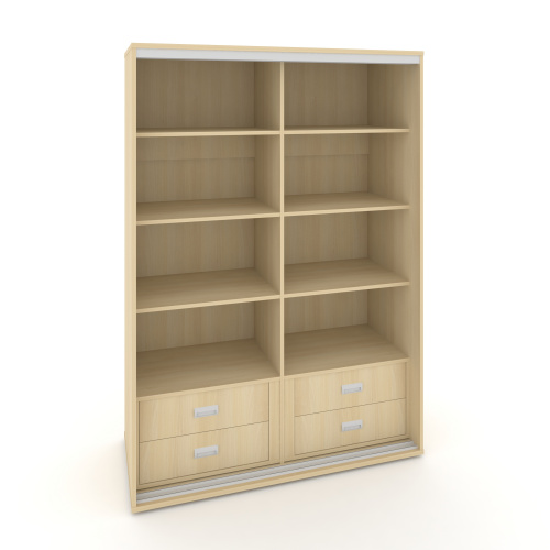 Корпус 2-х секционного шкафа низкого L=1300мм Maris SH.K2-3.2 K6 Корпус 2-х секционного шкафа низкого L=1300мм Maris SH.K2-3.2 K6