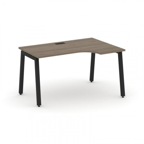 Style Project Стол рабочий эргоном. SN-5A.SPA-002(R) Дуб Табак/Металл Антрацит 1580*600/980*750 фото 9 Style Project Стол рабочий эргоном. SN-5A.SPA-002(R) Дуб Табак/Металл Антрацит 1580*600/980*750 фото 9