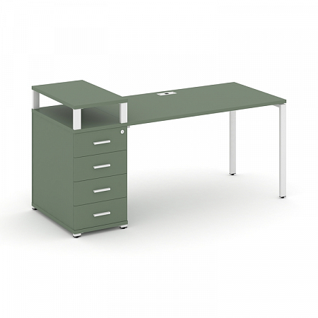 Стол офисный с опорной тумбой Concept CN.SP-411