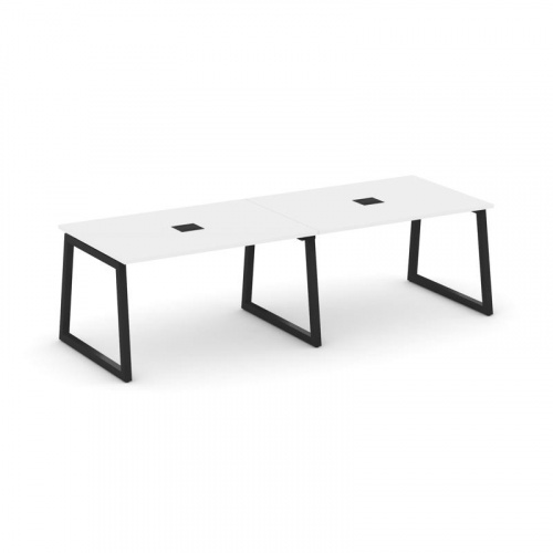 Style Project Стол переговорный SN-5T1.SPRG-011 Акация Лорка/Металл Антрацит/Заглушка Металл Антраци фото 4 Style Project Стол переговорный SN-5T1.SPRG-011 Акация Лорка/Металл Антрацит/Заглушка Металл Антраци фото 4