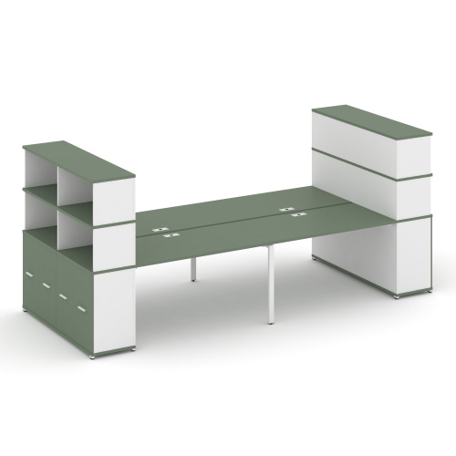 Бенч-система с опорными распашными шкафами Concept CN.DRS-276 фото 5