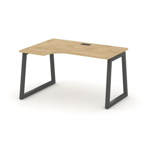 Style Project Стол рабочий эргоном. SN-5T1.SPA-001(L) Акация Лорка/Металл Антрацит/Заглушка Пластик фото 22 Style Project Стол рабочий эргоном. SN-5T1.SPA-001(L) Акация Лорка/Металл Антрацит/Заглушка Пластик фото 22