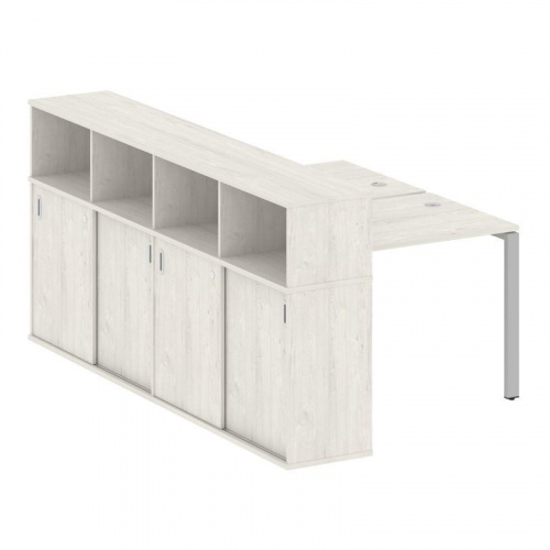 Бенч-система с шкафом-купе на П-обр. м/к Metal System БП.РС-СШК-4.1 фото 7 Бенч-система с шкафом-купе на П-обр. м/к Metal System БП.РС-СШК-4.1 фото 7