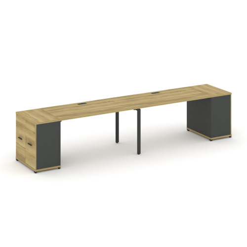 Бенч-система с опорными распашными шкафами Concept CN.ORS-218 фото 4 Бенч-система с опорными распашными шкафами Concept CN.ORS-218 фото 4