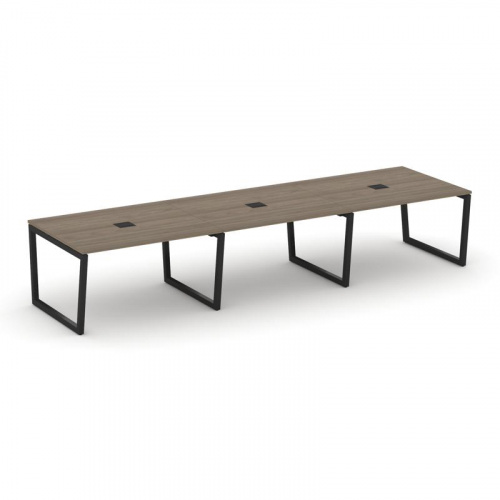 Style Project Стол переговорный SN-5T2.SPRG-054 Акация Лорка/Металл Антрацит/Заглушка Металл Антраци фото 4 Style Project Стол переговорный SN-5T2.SPRG-054 Акация Лорка/Металл Антрацит/Заглушка Металл Антраци фото 4