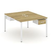 Бенч-система на 2 места с подвесными тумбами Concept CN.DRS-110