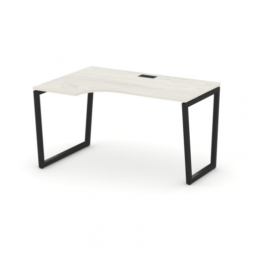 Style Project Стол рабочий эргоном. SN-4T2.SPA-011(L) Акация Лорка/Металл Антрацит/Заглушка Пластик фото 6 Style Project Стол рабочий эргоном. SN-4T2.SPA-011(L) Акация Лорка/Металл Антрацит/Заглушка Пластик фото 6