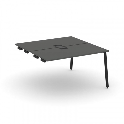 Style Project Стол-приставка к опор. элем. SN-4A.DPRS-022 Антрацит/Металл Белый 1180*1632*750 фото 5 Style Project Стол-приставка к опор. элем. SN-4A.DPRS-022 Антрацит/Металл Белый 1180*1632*750 фото 5