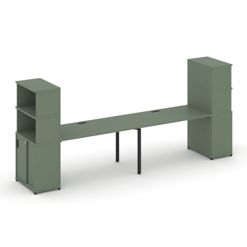 Бенч-система с опорным шкафом-купе Concept CN.ORS-242 Бенч-система с опорным шкафом-купе Concept CN.ORS-242