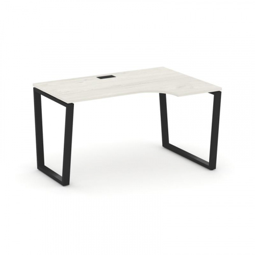 Style Project Стол рабочий эргоном. SN-6T2.SPA-012(R) Акация Лорка/Металл Антрацит/Заглушка Пластик фото 6 Style Project Стол рабочий эргоном. SN-6T2.SPA-012(R) Акация Лорка/Металл Антрацит/Заглушка Пластик фото 6