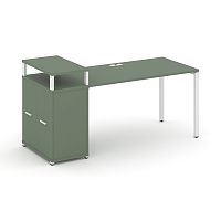 Стол офисный с опорным распашным шкафом Concept CN.SP-221