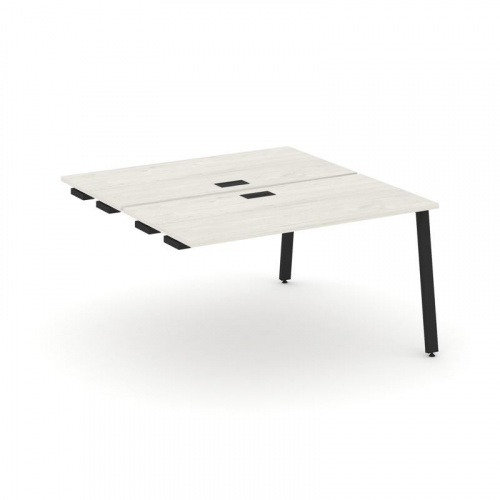 Style Project Стол-приставка к опор. элем. SN-6A.DPRS-013 Антрацит/Металл Белый 1380*1432*750 Style Project Стол-приставка к опор. элем. SN-6A.DPRS-013 Антрацит/Металл Белый 1380*1432*750