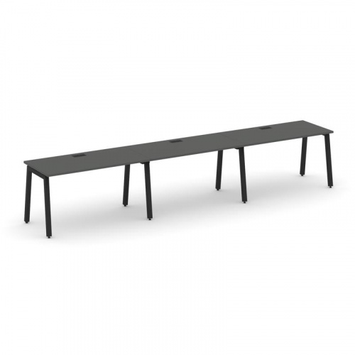 Style Project Рабочая станция 1 сторон. SN-5A.ORS-043 Антрацит/Металл Антрацит 4140*700*750 фото 5