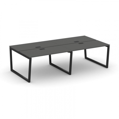 Style Project Рабочая станция 2-х сторон. SN-5T2.DRS-053 Акация Лорка/Металл Антрацит/Заглушка Пласт фото 4