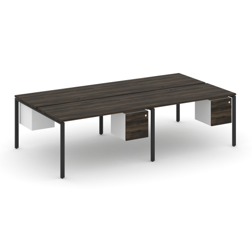 Бенч-система на 4 места с подвесными тумбами Concept CN.DRS-135 фото 9 Бенч-система на 4 места с подвесными тумбами Concept CN.DRS-135 фото 9