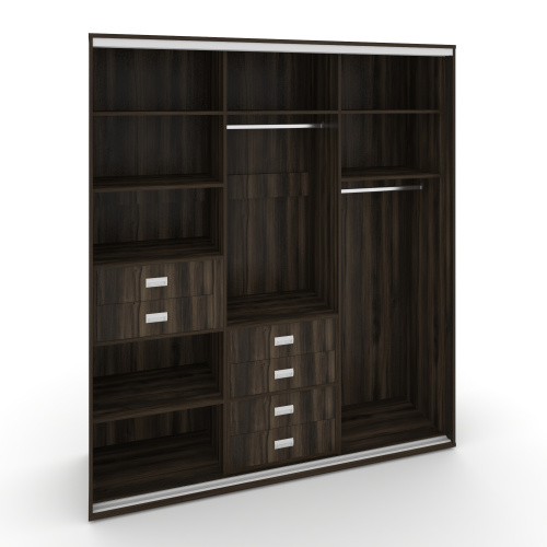 Корпус 3-х секционного шкафа высокого L=2669мм Maris SH.K3-8.1 K6 фото 7