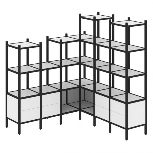 Стеллаж офисный угловой Loft VR.L-41 фото 8 Стеллаж офисный угловой Loft VR.L-41 фото 8