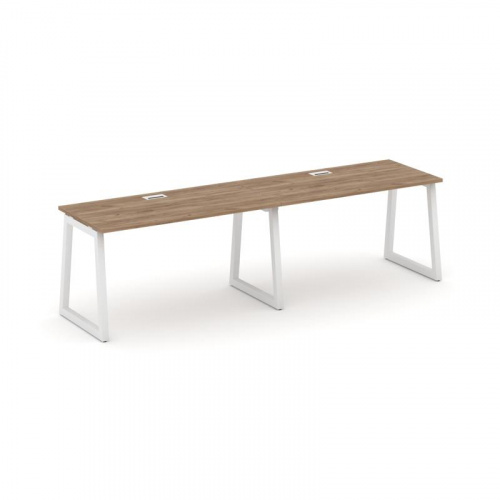 Style Project Рабочая станция 1 сторон. SN-5T1.ORS-003 Акация Лорка/Металл Антрацит/Заглушка Пластик фото 11