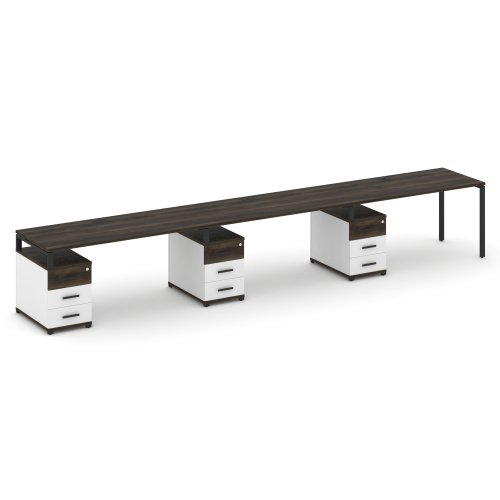 Бенч-система на 3 места с 3 опорными тумбами Concept CN.ORS-344 фото 9 Бенч-система на 3 места с 3 опорными тумбами Concept CN.ORS-344 фото 9