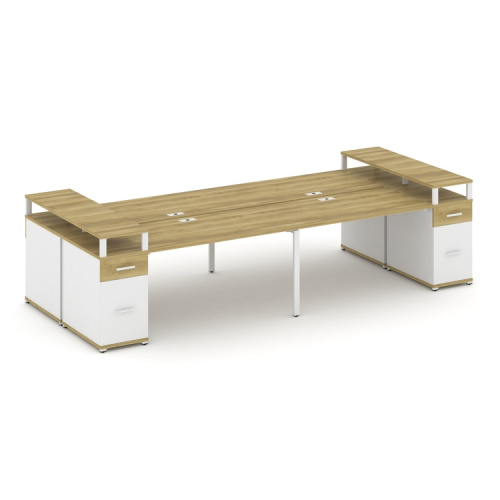 Бенч-система на 4 места с 2 опорными тумбами Concept CN.DRS-447 фото 11 Бенч-система на 4 места с 2 опорными тумбами Concept CN.DRS-447 фото 11